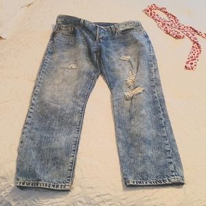 Levi Strauss 501 Distressed Jeans  W28